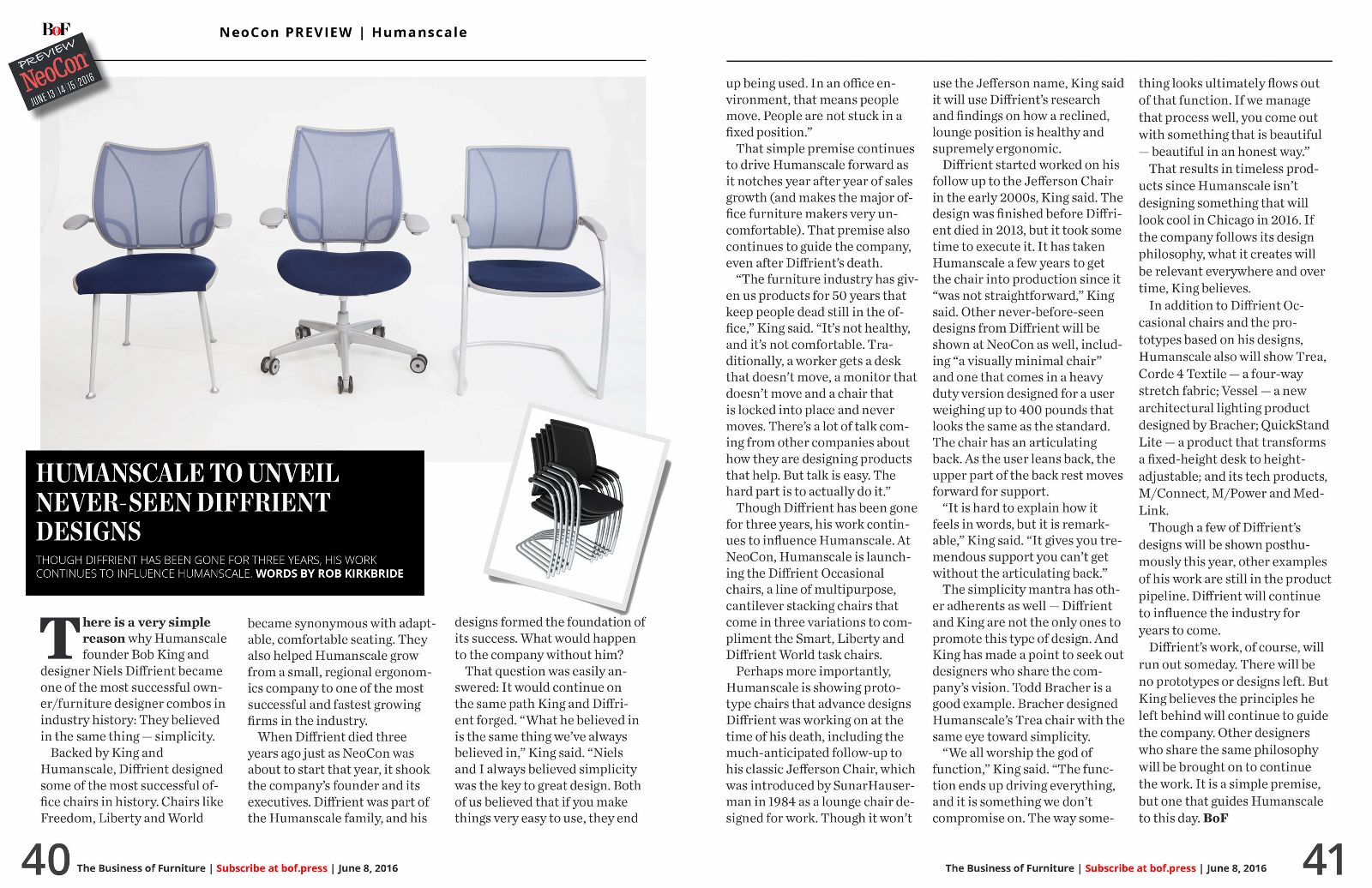 In the Press | Humanscale