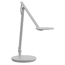 Lampada da scrivania Nova, Base da scrivania, Grigio chiaro