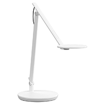Lampada da scrivania Nova, Base da scrivania, Bianco artico