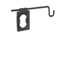 Supporto accessori con staffa accessori universale, nero