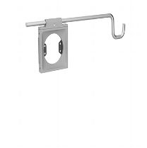 Supporto accessori con staffa accessori universale, grigio