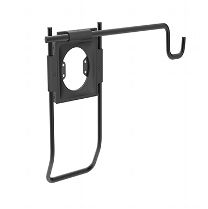 Supporto accessori con maniglia e staffa accessori universale, nero
