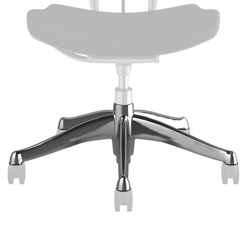 Base Freedom, alluminio lucidato
