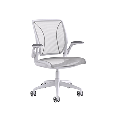 Sedia Diffrient World, Parte posteriore bianca Pinstripe, Sedile Pinstripe bianco