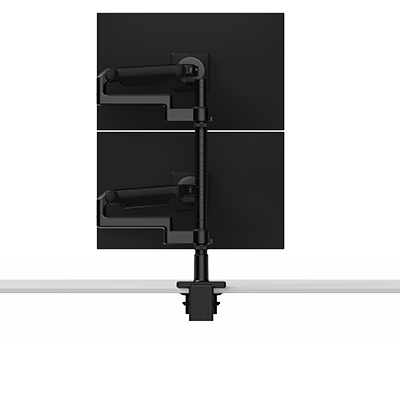 M/Flex M2 Pro Dual Monitor Arm, Stacked (One over One), 8