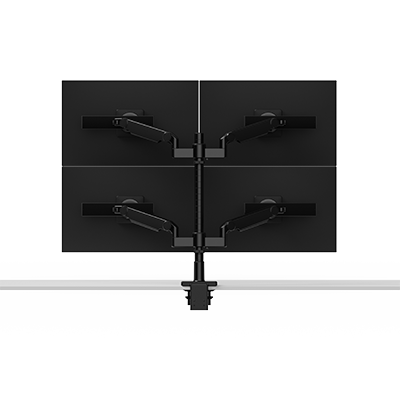 M/Flex M2 Pro Quad Monitor Arm, Stacked (Two Over Two), Dynamic Links with Slider, 24
