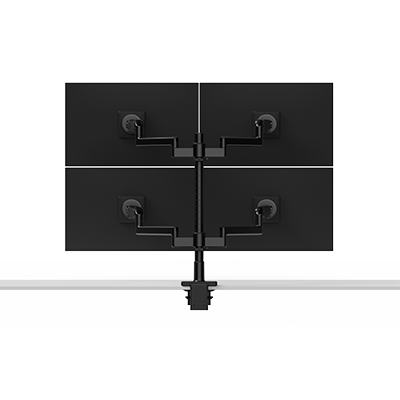 M/Flex M2 Pro Quad Monitor Arm, Stacked (Two Over Two), 8