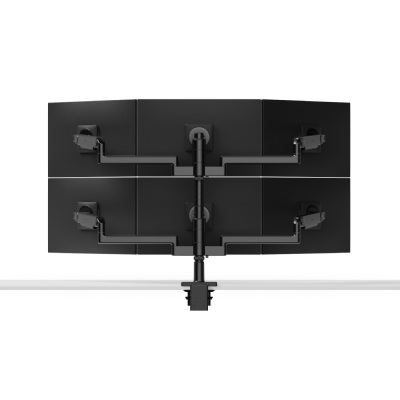 M/Flex M2 Pro Six Monitor Arms, Stacked (Three Over Three), 12